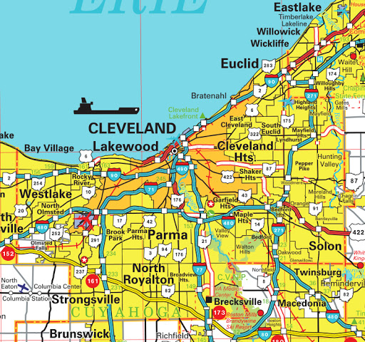 Cuyahoga County Map With Cities Ccbh