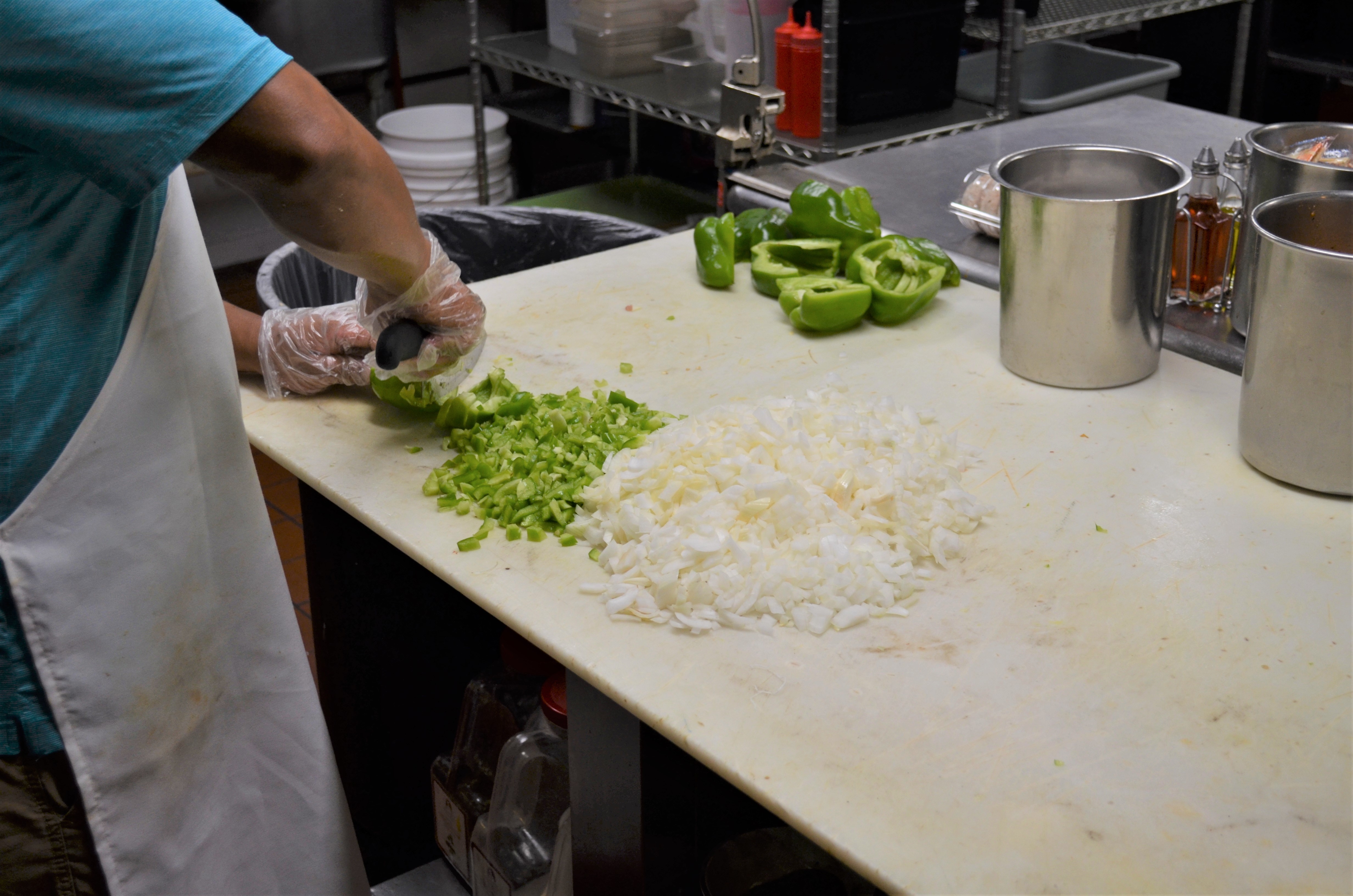 Chopping-vegetables