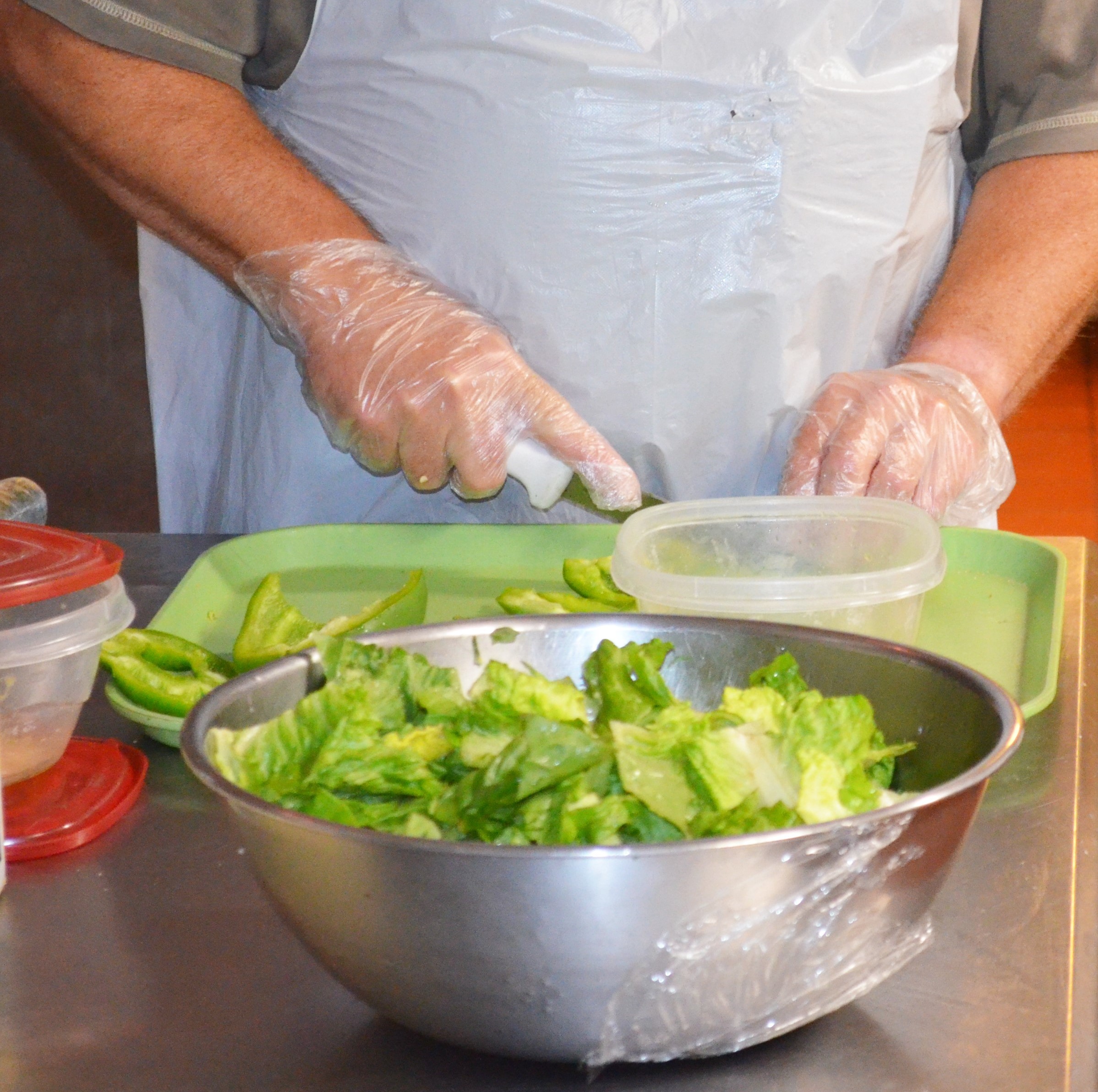 chopping-lettuce